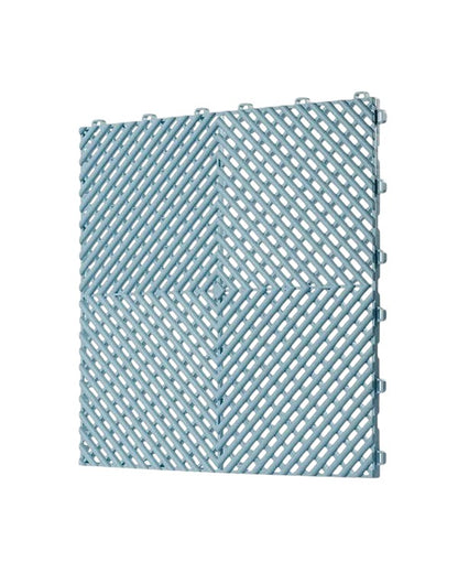 Dalle de garage clipsable en PVC 40x40 cm - Coloris ROUGE
